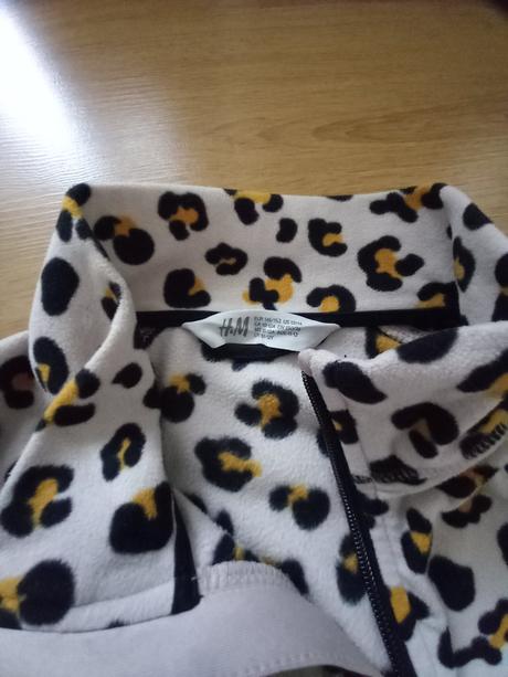 Flisová mikina 146/152, h&m,140