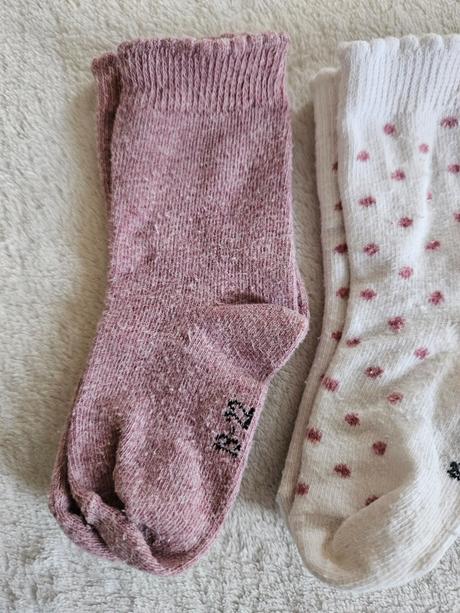 Ponožky pre dievčatko 19-22, 19