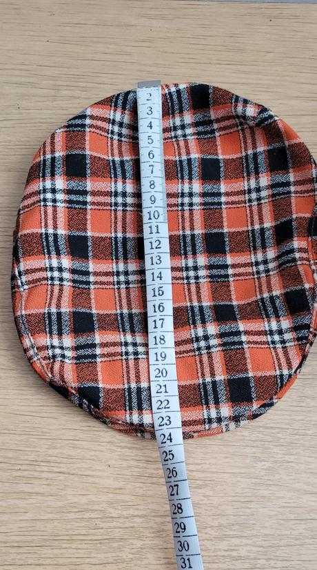 Kockovaná baretka detská, 122