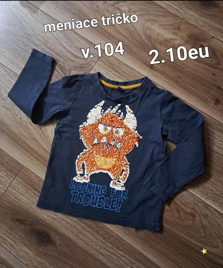 Meniace tričko, 104