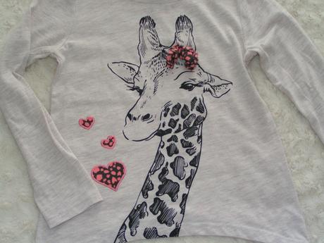 Žirafkové tričko, palomino,122