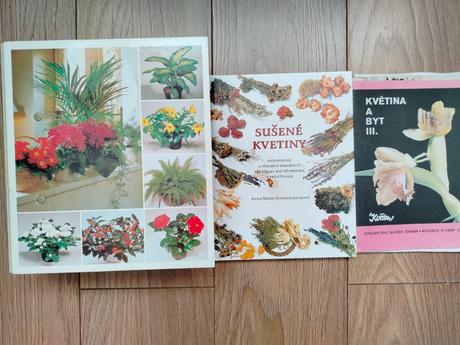 Knihy - kvety, 