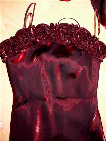 Nádherné slávnostné šaty so šálom - bordové, 36