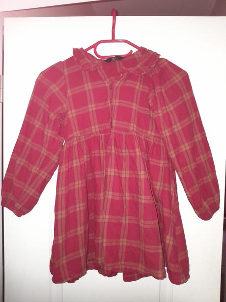 Vianočné tradičné šaty tchibo nové, tchibo,122 / 128