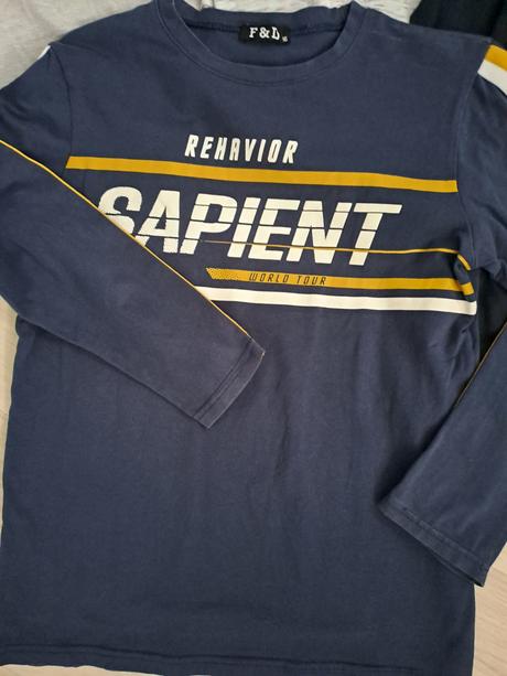 Chlapčenské tričká 5ks, 158