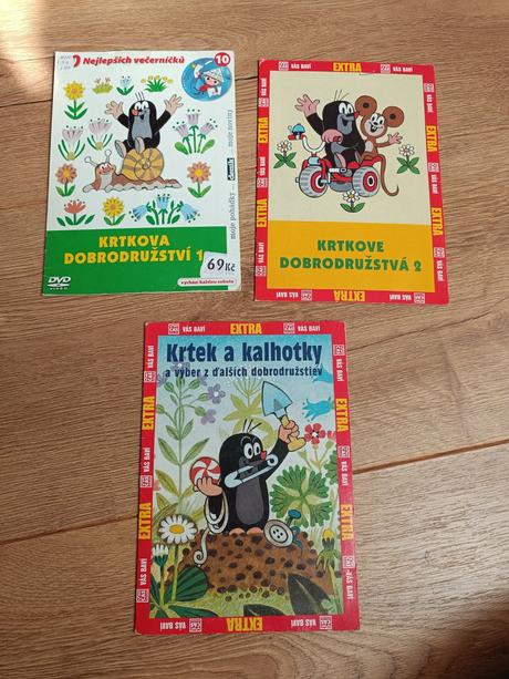 Dvd krtek,