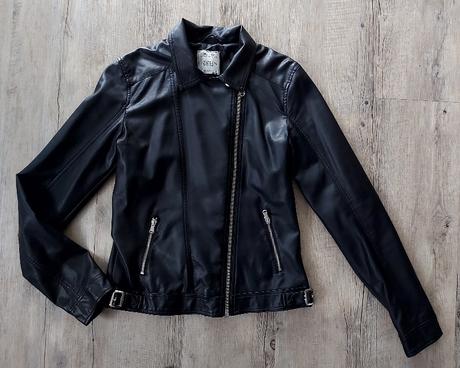 Dievčenská koženková bunda, 170