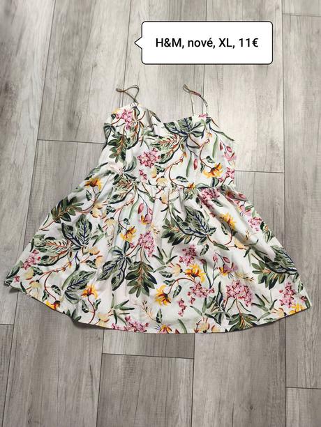Dámske letné šaty xl, h&m, h&m,xl