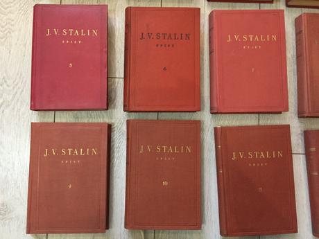 Knihy j. v. stalin spisy 1949-1953- 13 ks, 