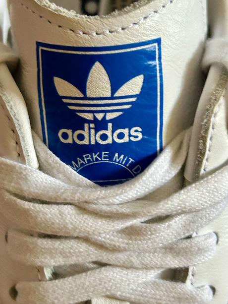 Kožení tenisky adidas samba og č.40 modré pruhy, adidas,40