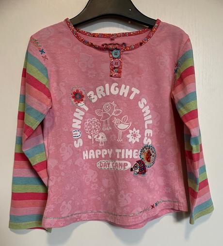 Next ružové tričko s nápisom, next,98