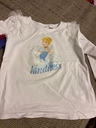 Tricko popoluška, h&m,116