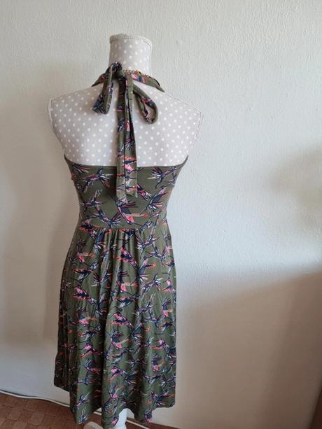 Oliovové šaty boden veľ.s, mini boden,s