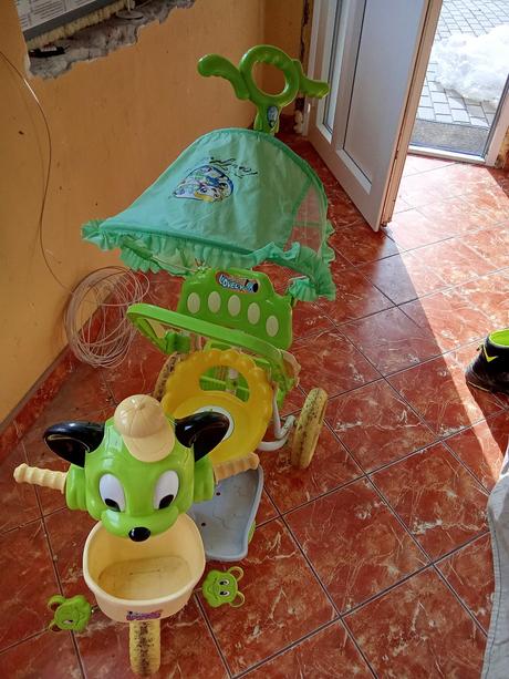 Trojkolka na tlačenie aj sliapanie, 