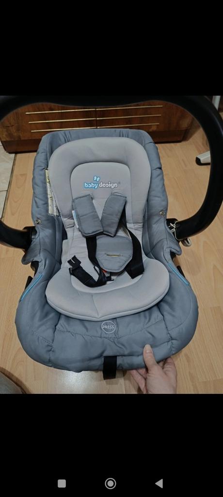 Kočík trojkombinacia, baby design,baby design husky