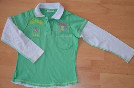 Tricko s dlhym rukavom styl polo, next,116