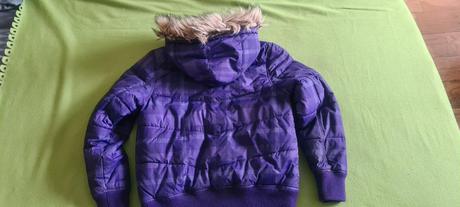 Bunda s kožušinkou, h&m,164