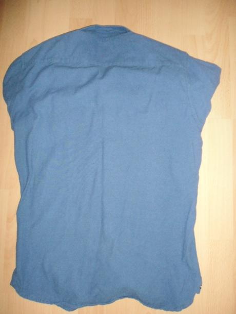 Modra bavlnena kosela, reserved,s