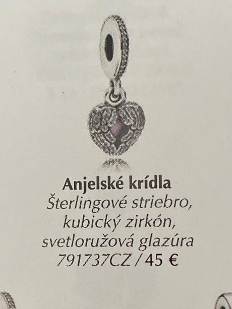 Pandora privesky srdiečka, pandora