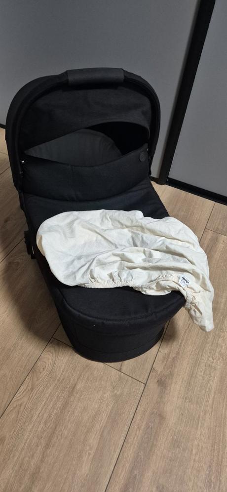 Hlboká vanička cybex cot s moon black, cybex