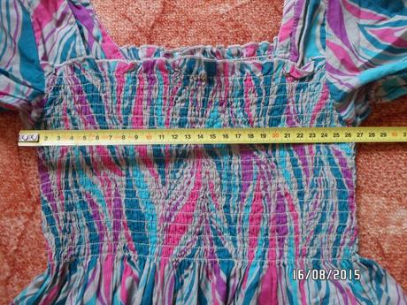 Farebna bluzka, h&m,36