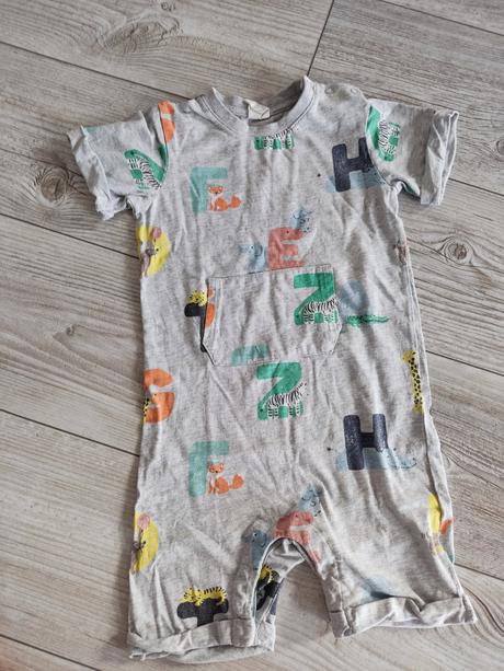 Pyžamko overal, h&m,92