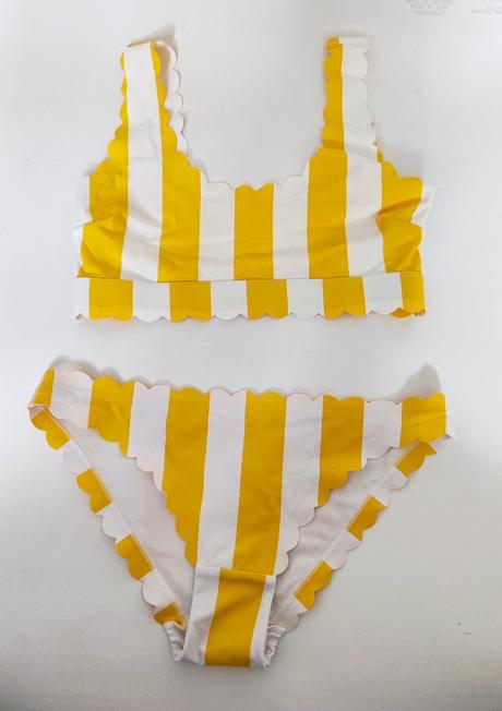 Pruhované plavky h&m, h&m,s