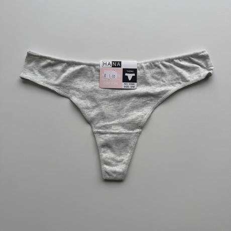 Dámske bavlnené tangá h368, l / m / s / xl