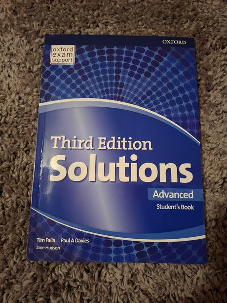 Učebnica solutions advanced pre sš, anglicky jazy, 