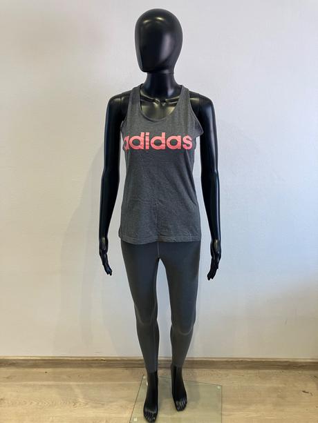 Dámske športové tričko melírované adidas, adidas,s