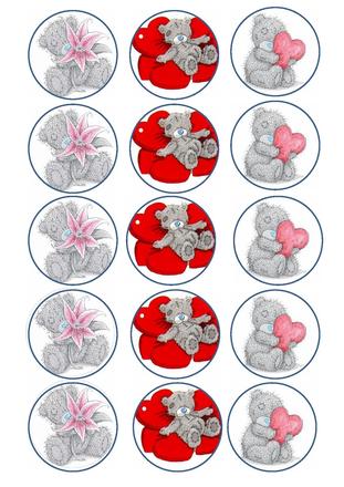 Jedle obrazky na muffiny, 