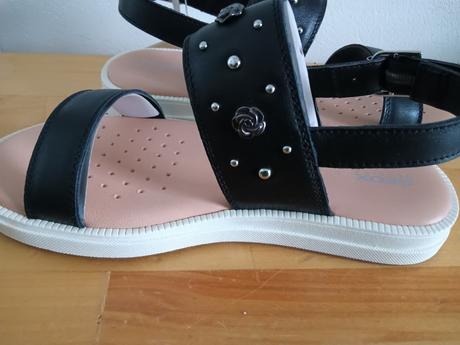 Nové kožené sandálky za polovicu v.d.20cm,geox, geox,33