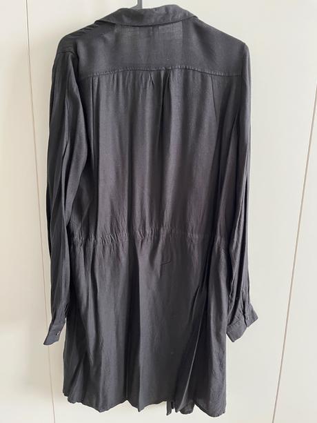 Košeľové viskózové šaty, h&m,m