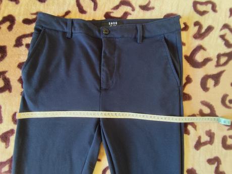 Pánske elegantné úzke nohavice vel.m, zn.smog, mäk, m