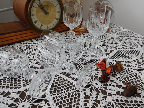 Poháre vínové jemný výbrus, 