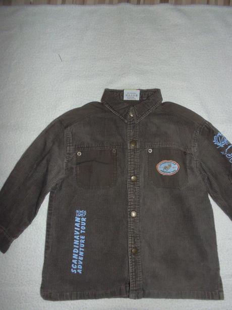 Bunda - košeľa, topolino,110