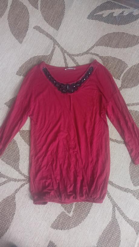 Bordová blúzka s kamienkami orsay, orsay,s