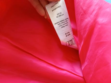 Krásne malinovo cervene saty top stav, orsay,36