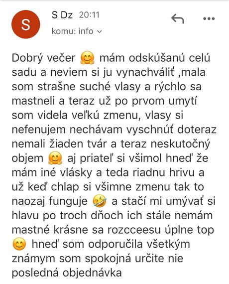 Šampón na rýchly rast vlasov,