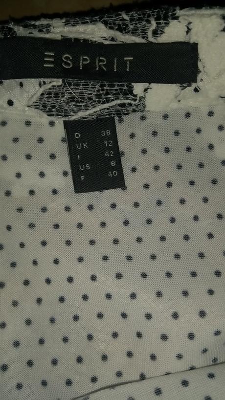 Kvetovaná sukňa a blúzka ako darček, esprit,m