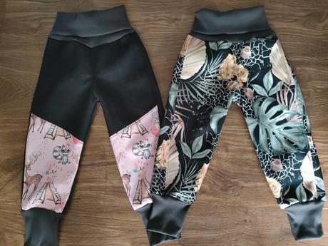 Jarné nezateplene sofsthellove nohavice, 80 - 140