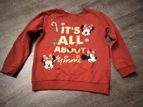 Vianočná mikina, h&m,122