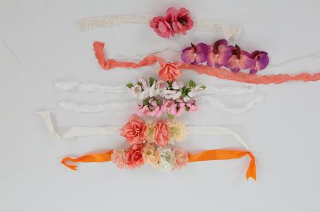 Čelenky a venčeky do vlasov,