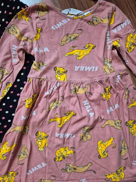 2x šaty, h&m,116