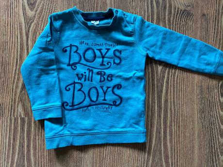Modrá mikina boys, f&f,86