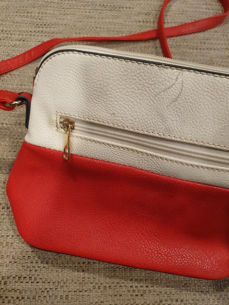 Crossbody kabelka červená mk,