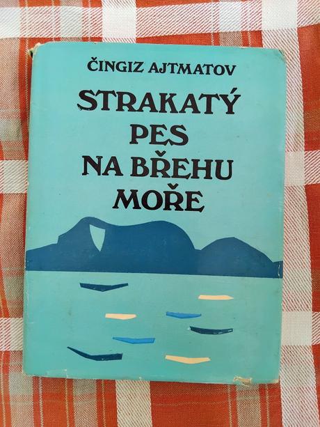 Strakaty pes na břehu moře, 