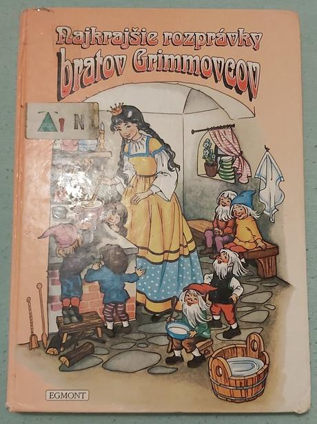 Najkrajšie rozprávky bratov grimmovcov - kniha, 