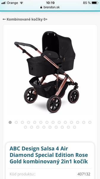 Abc design Salsa 4 air Diamond Rose Gold