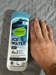 alverde MEN sprchovací gél Ice Water 4v1, 250 ml